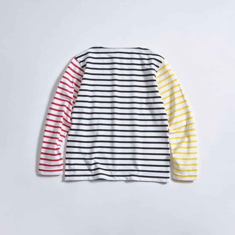 美品 G.F.G.S 5DW 別注 RE:PET クレイジーボーダー カットソー 美品 G.F.G.S 5DW 別注 RE:PET クレイジーボーダー カットソー