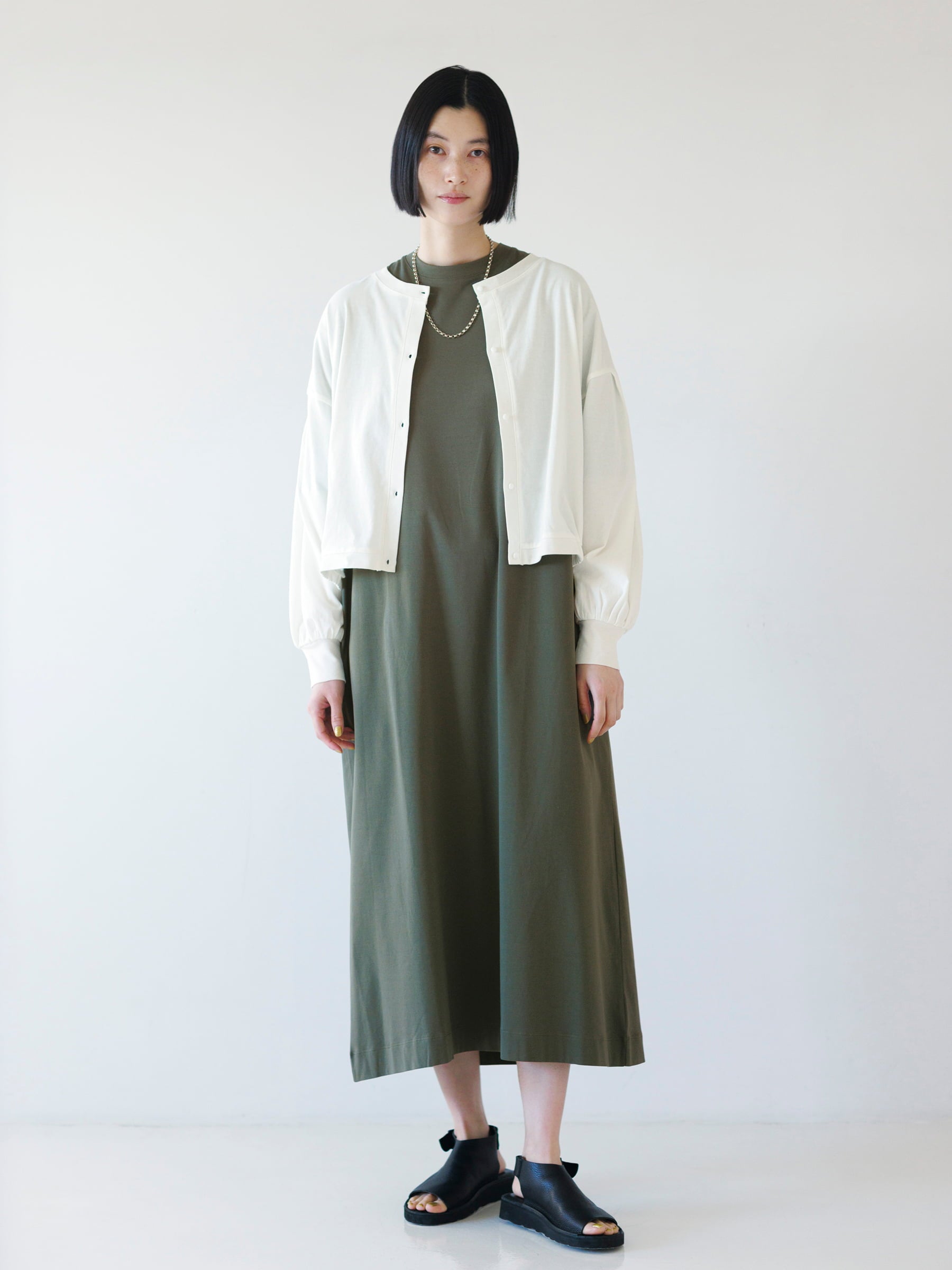 k*e様 美品　慈雨　オニヴァ　和紙　麻　ワンピース　カーディガン　40 O2〉サマーパフカーディガン - 〈O2〉BETTER THAN ONE - ほぼ日