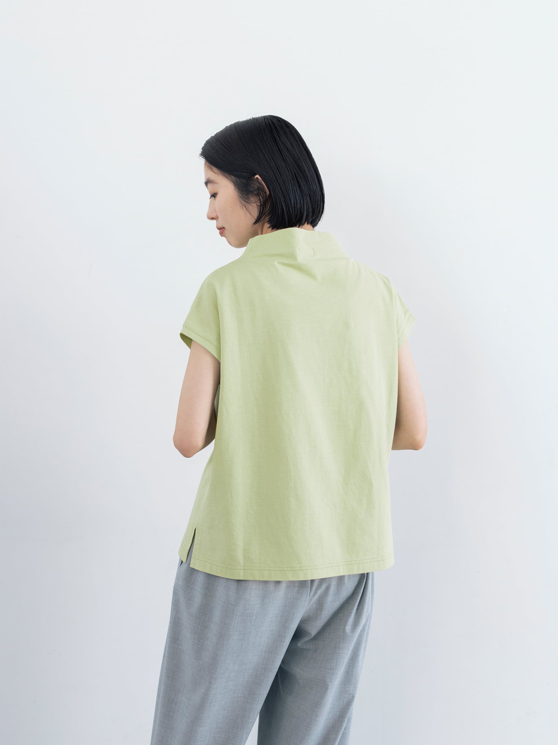 tsuki.s SZ天竺ボトルネックフレンチ - 〈O2〉BETTER THAN ONE - ほぼ