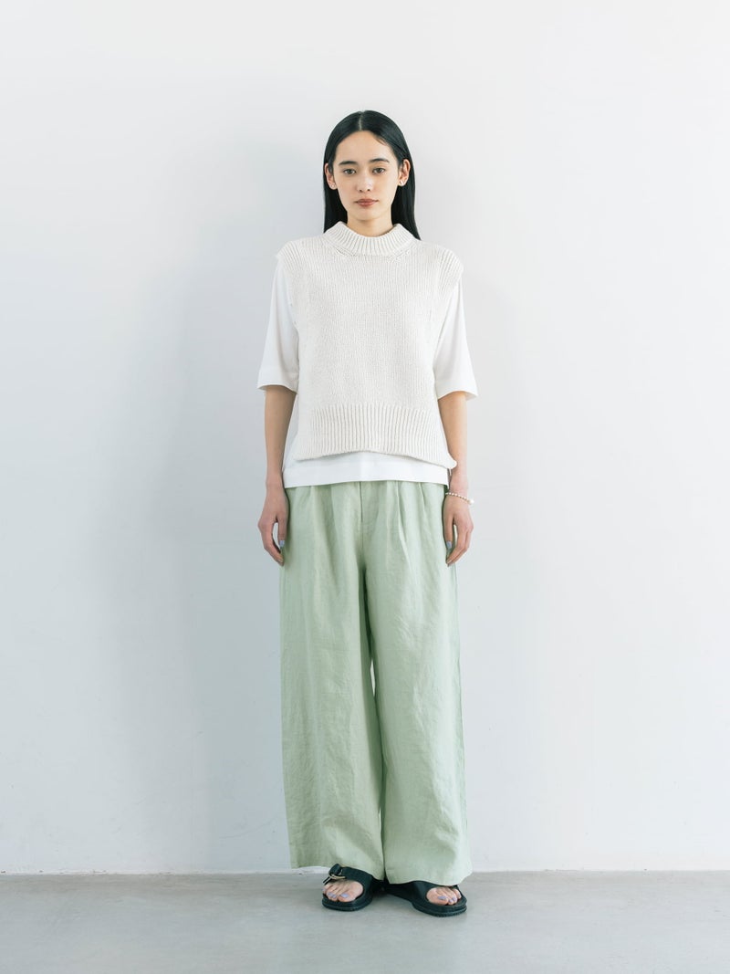O2〉カラーリネンパンツ - 〈O2〉BETTER THAN ONE - ほぼ日刊イトイ新聞 