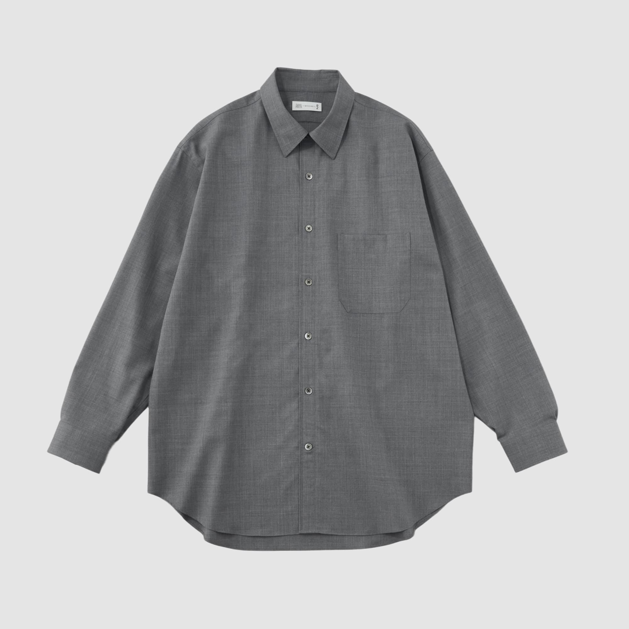 Nikki ESSENTIAL PIECES × HITOYOSHI ×〈O2〉 テーラードメリノシャツ