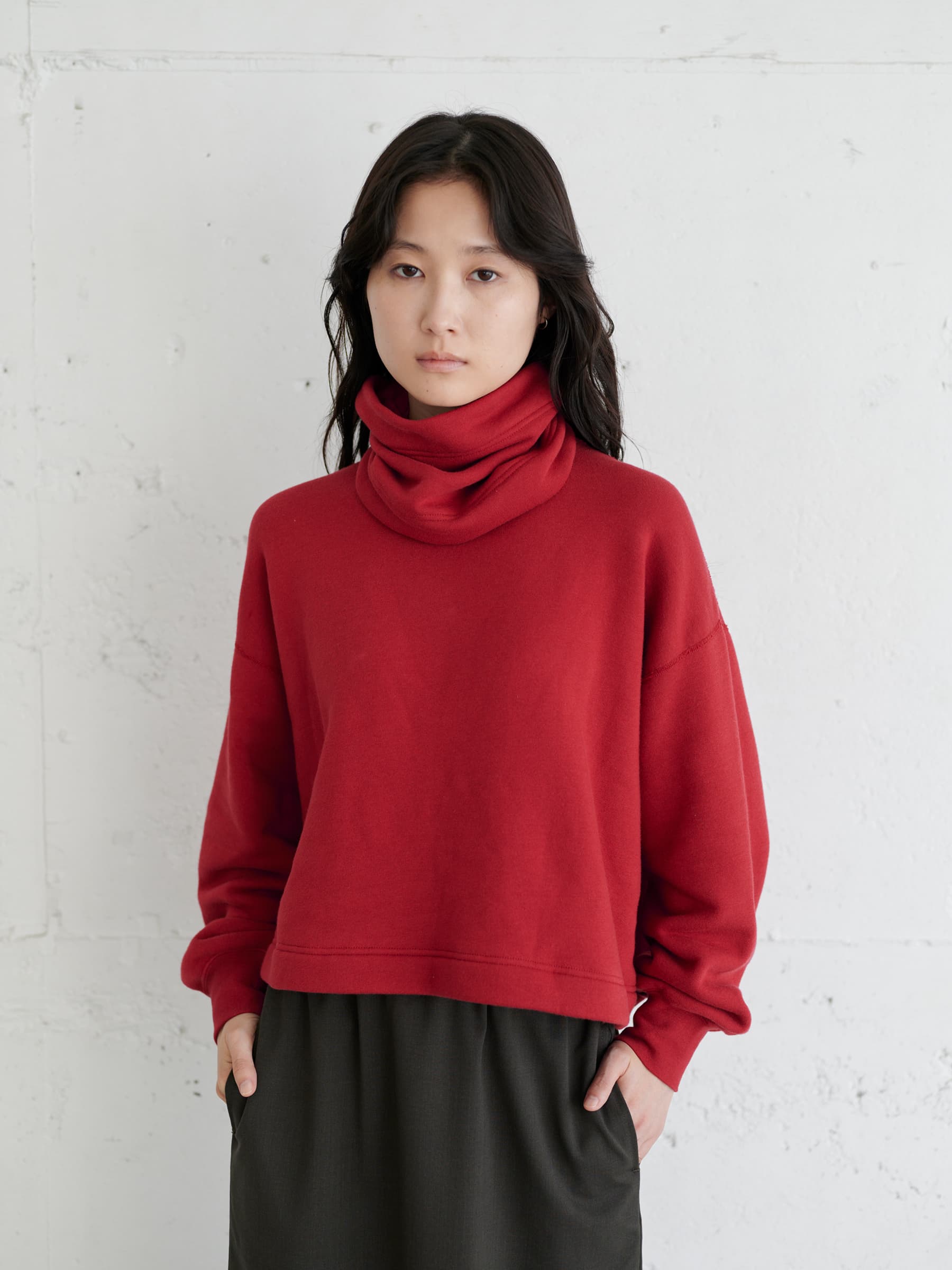 O2〉エア・スウェッツ レディス プルオーバー ネックウォーマー