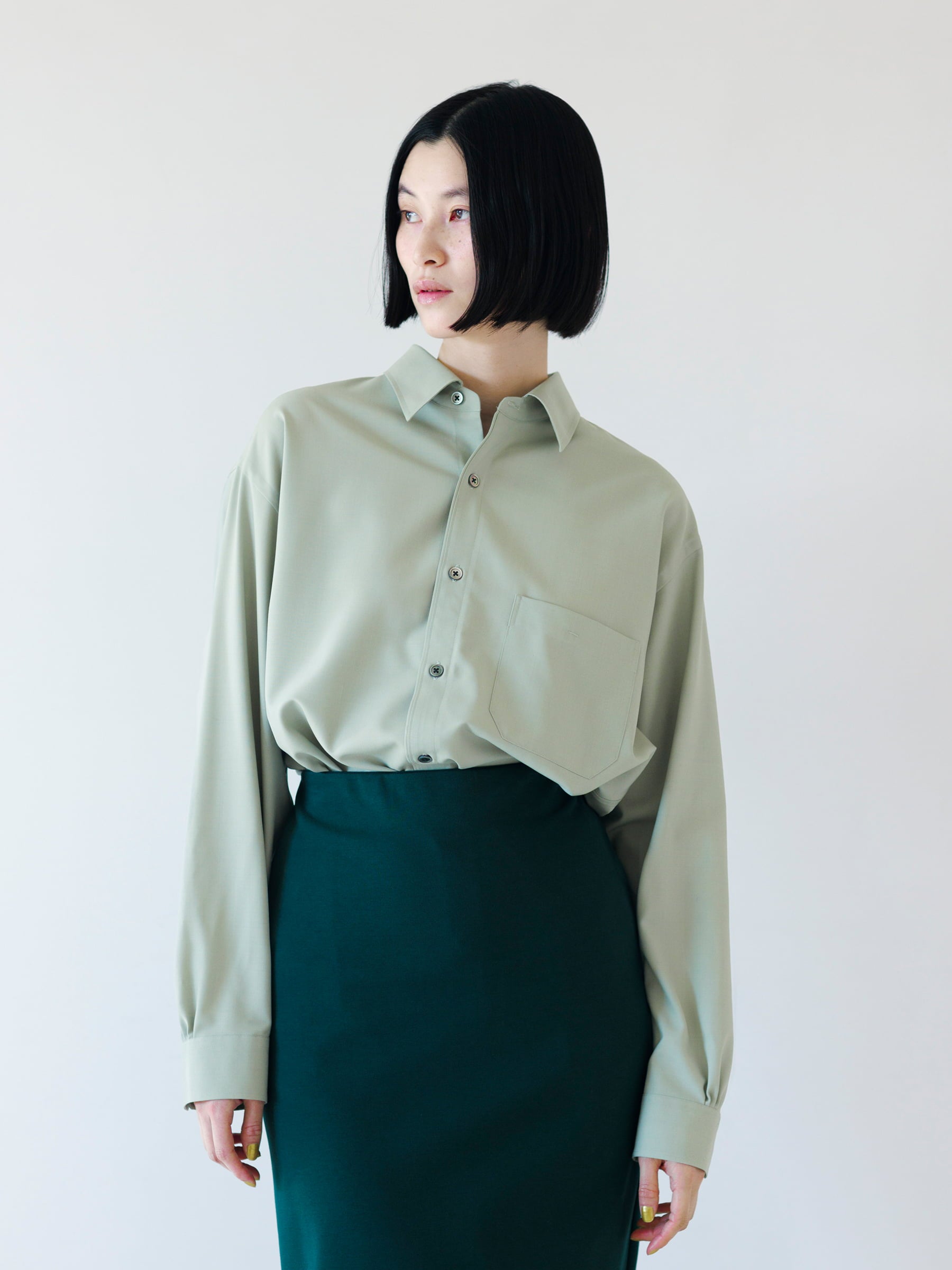新品未使用品☆theory /セオリー☆2022年製/Luxe Classic Fitted Shirt/ワイシャツ/シンプル/ビジネス/無地/長袖 ホワイト/白 レディース P 春夏秋冬 600132 シャツ(メンズ) - セオリー(Theory)公式通販