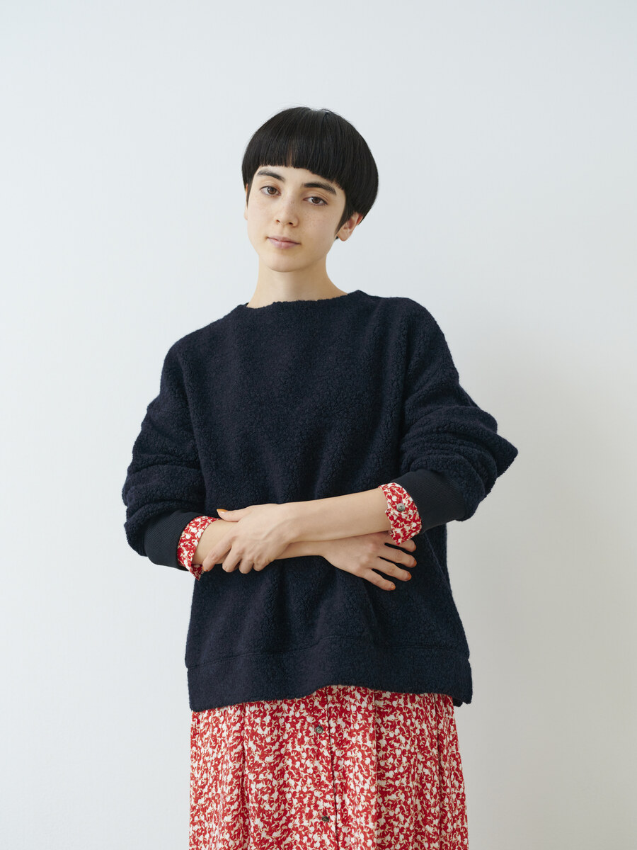 tsuki.s レディス ウォームパイルプルオーバー - 〈O2〉BETTER THAN