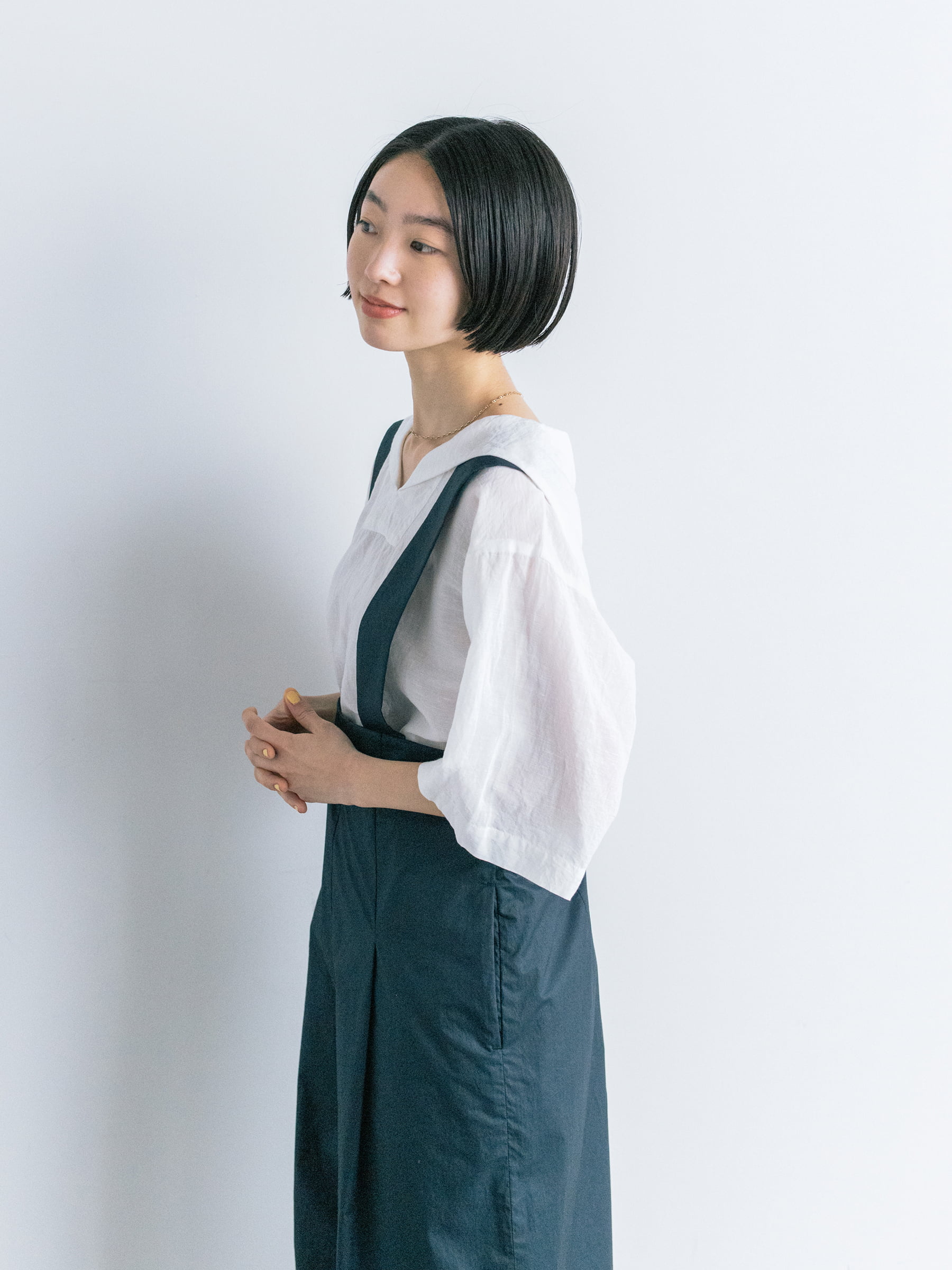 O2〉セーラーシアーブラウス - 〈O2〉BETTER THAN ONE - ほぼ