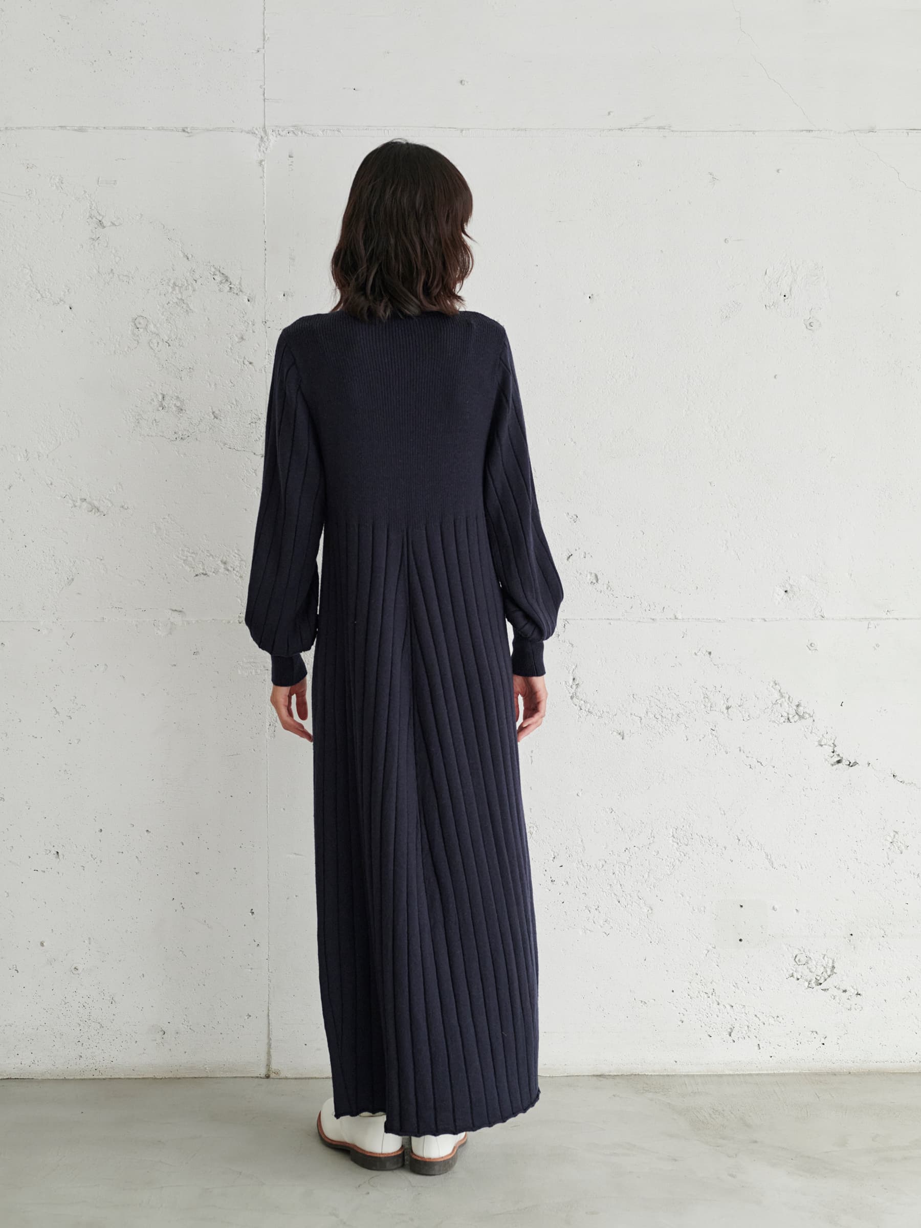 Nikki ESSENTIAL PIECES WOOL RIB DAY DRESS - 〈O2〉BETTER THAN ONE