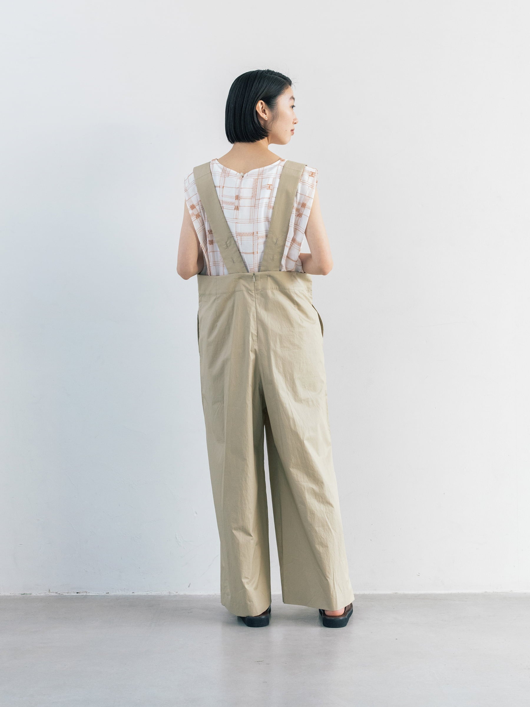 papapa さん専用Suspender サロペット ステッチ ベージュ O2〉ドレスサロペット - 〈O2〉BETTER THAN ONE - ほぼ日刊イトイ新聞