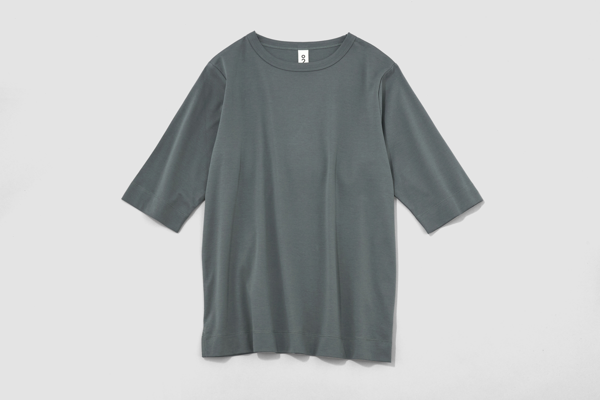 新品　未使用　enfold SILHOUETTE SHIRT WASHABLE HEXAGON T－SHIRT