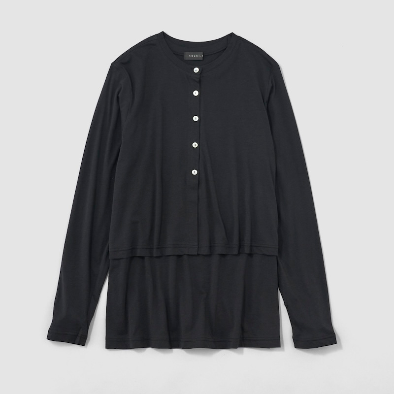 tsuki.s レイヤード風プルオーバー - 〈O2〉BETTER THAN ONE - ほぼ