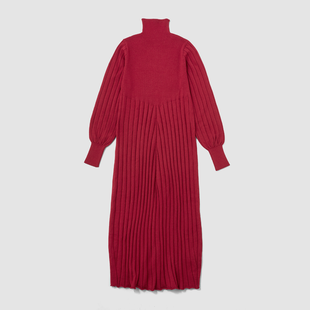 Nikki ESSENTIAL PIECES WOOL RIB DAY DRESS - 〈O2〉BETTER THAN ONE
