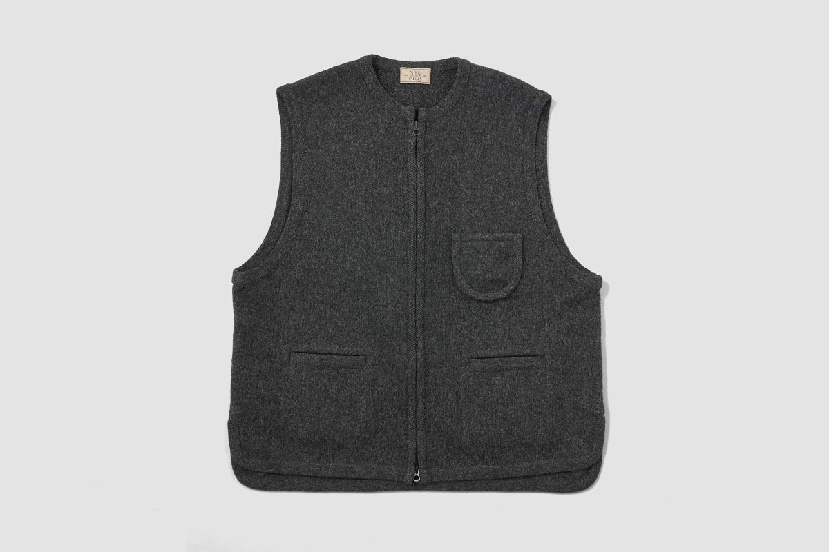 Nikki ESSENTIAL PIECES Felting Wool Knit Vest - 〈O2〉BETTER THAN 