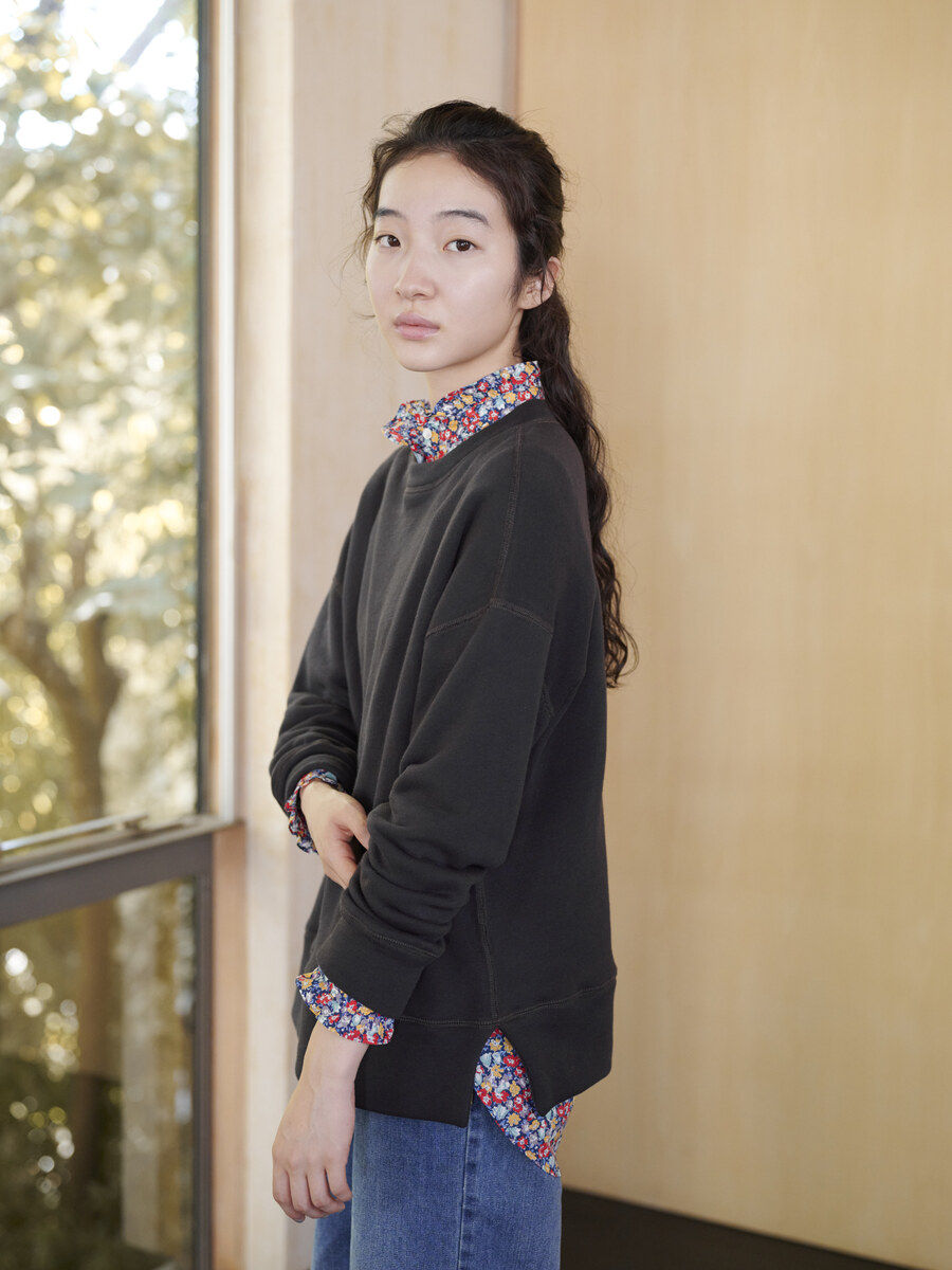 ほぼ日 エアスウェッツ レディスブルゾン O2 ITO ラバーブラウン 廃盤