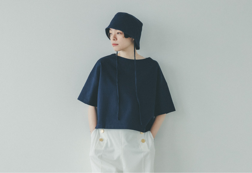 COCO　Tシャツ(ショート丈)×2枚 Cacco ショート丈ワイドTシャツ - ほぼ日刊イトイ新聞