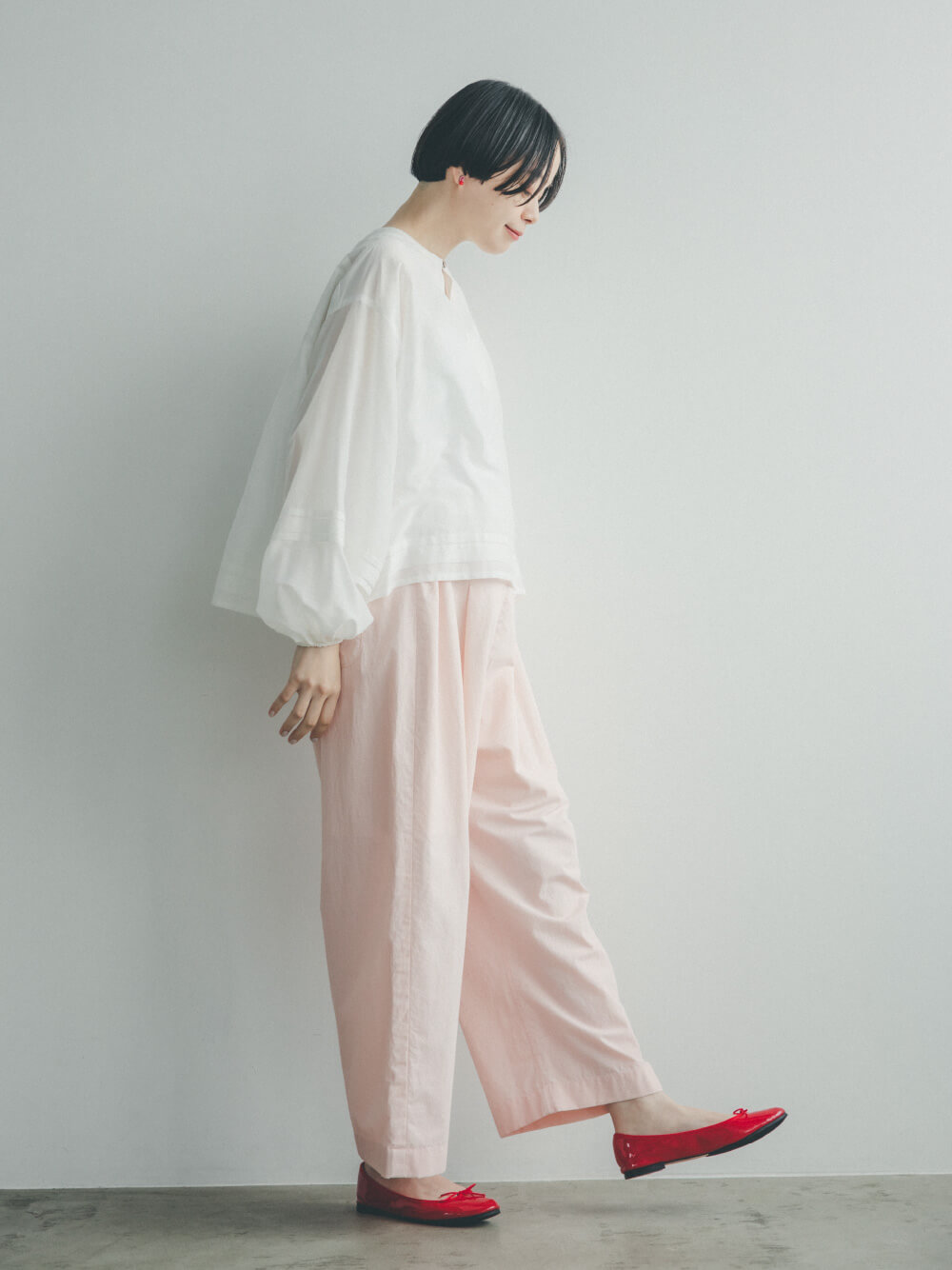 Cacco ボリュームタックブラウス - ほぼ日刊イトイ新聞