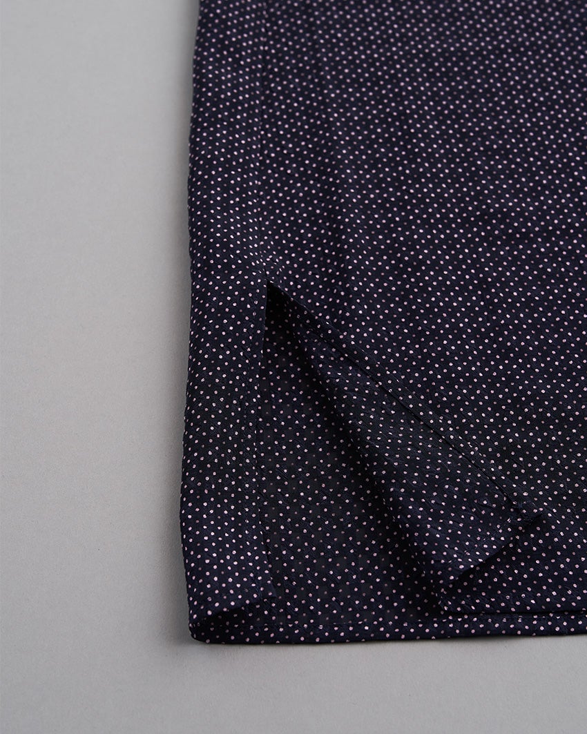 野花の刺繍のリラックスワンピース - CACUMA2023SS 渡邉良重さんの服