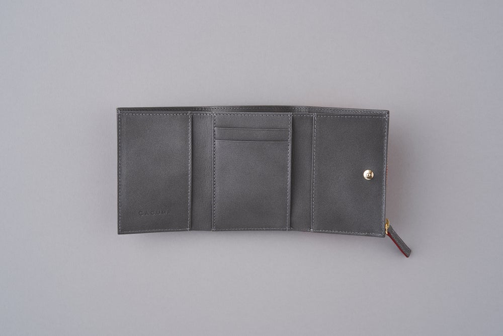 CACUMA Mini Wallet 手のひらサイズのお財布ができました。