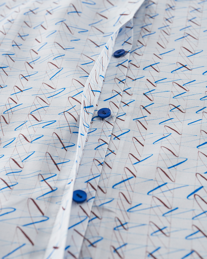 wavy checkのシャツワンピース - CACUMA2023AW 渡邉良重さんの服