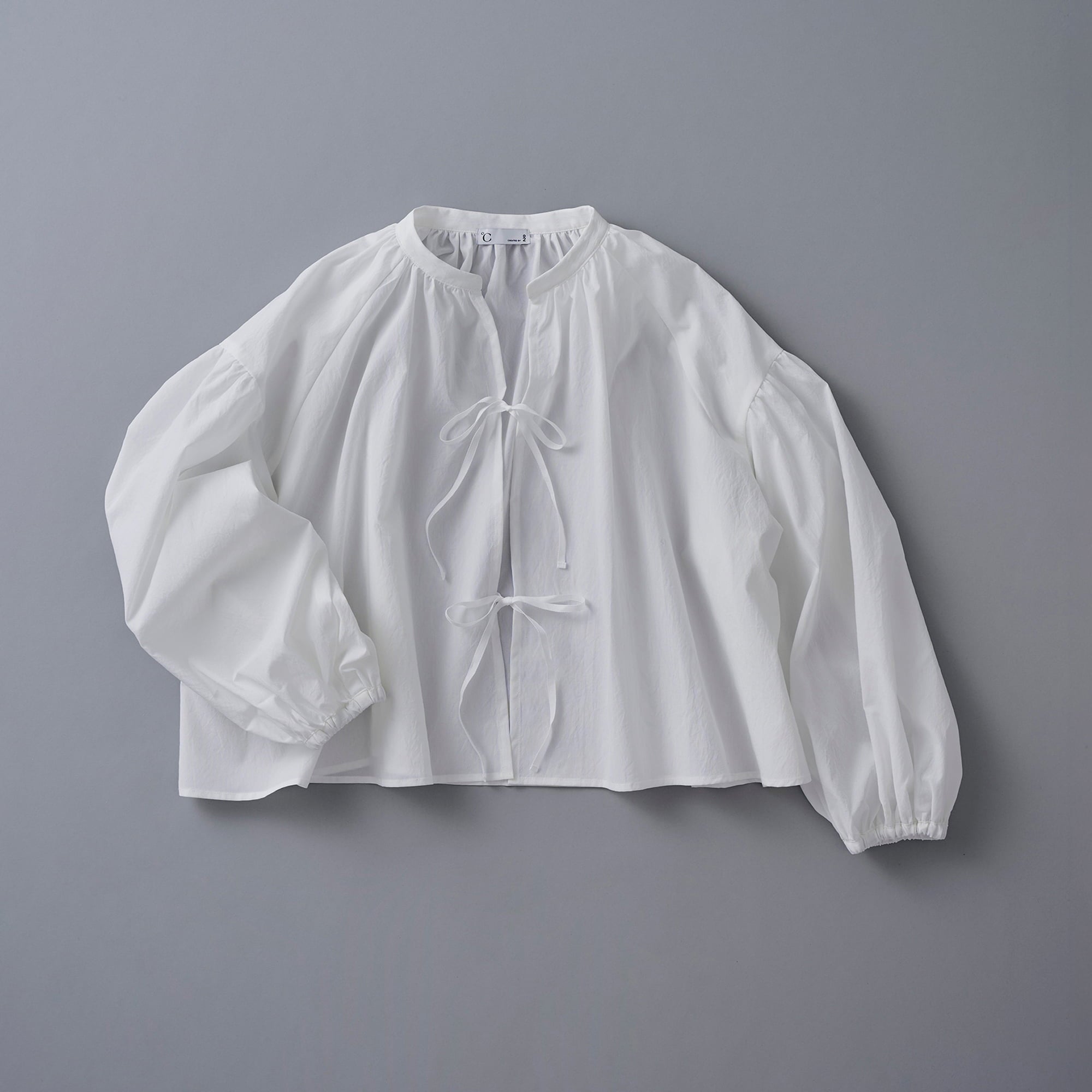 pois airy 2way blouse ポワ　エアリー2ウェイブラウス Airy Blouse - °C - CREATED BY O2 - ほぼ日