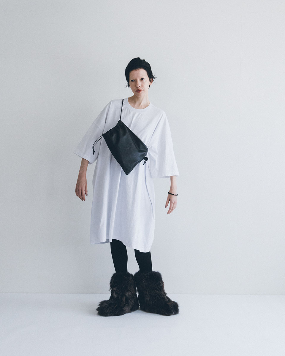 WITH fog linen work・ miiThaaii ケサ ショルダーバッグ