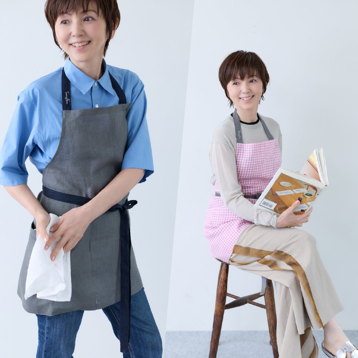 WITH fog linen work・ miiThaaii petit tablier/ with 渡辺満里奈