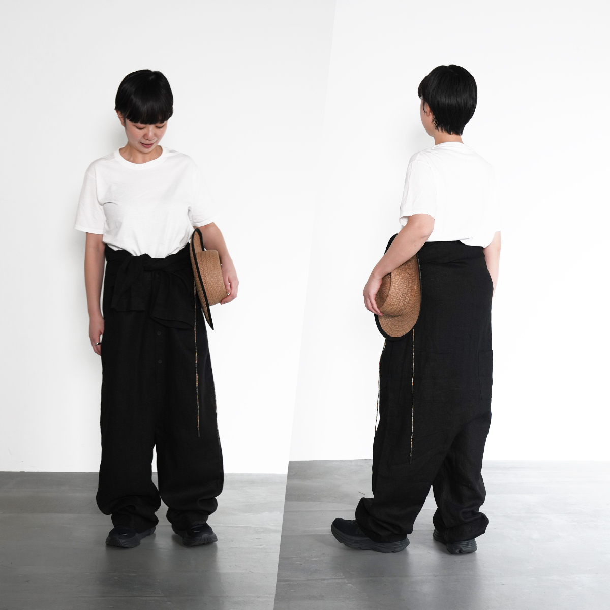 WITH fog linen work・ miiThaaii ボイラースーツ