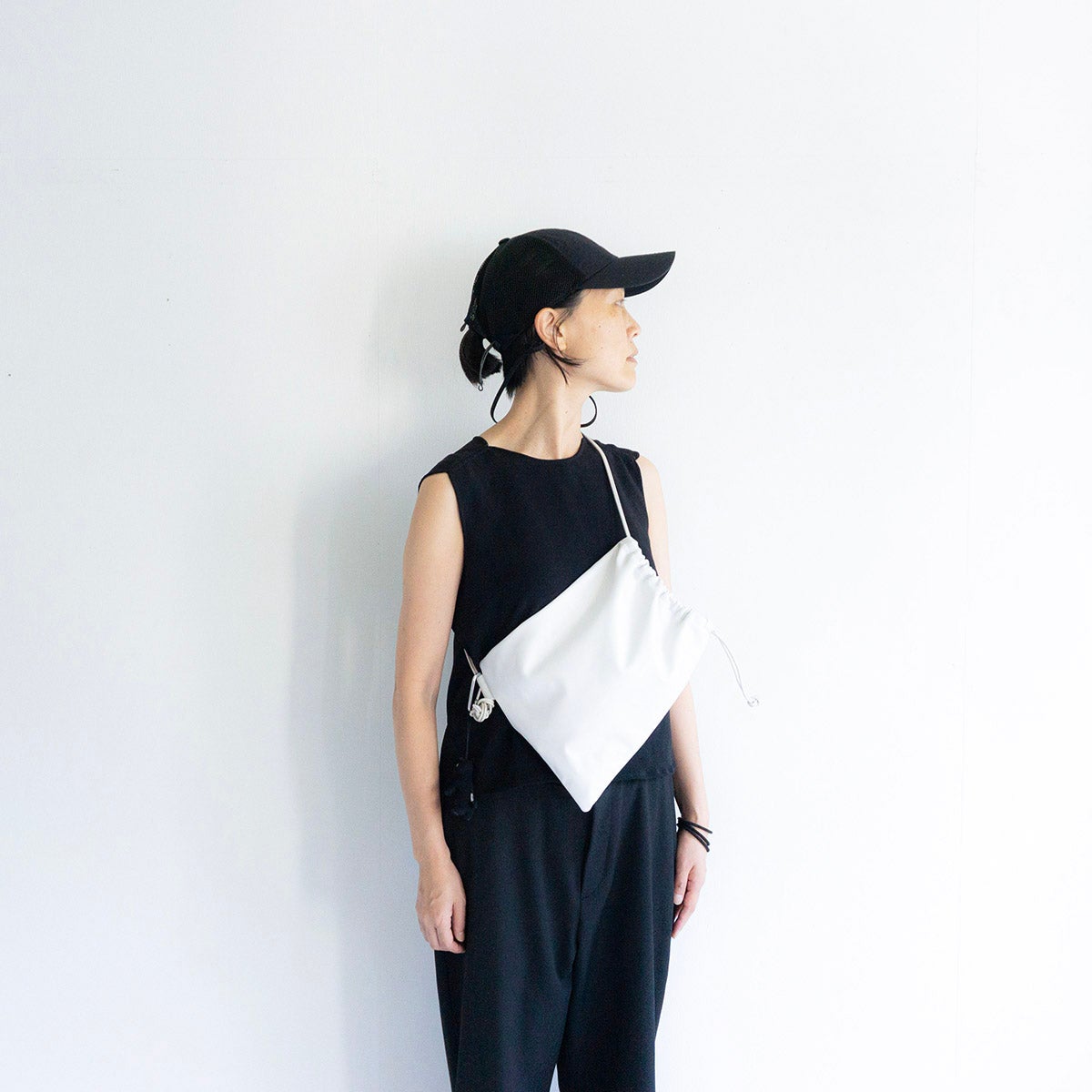 おこわら様☆ほぼ日　ケサショルダーバッグ WITH fog linen work・ miiThaaii ケサ ショルダーバッグ