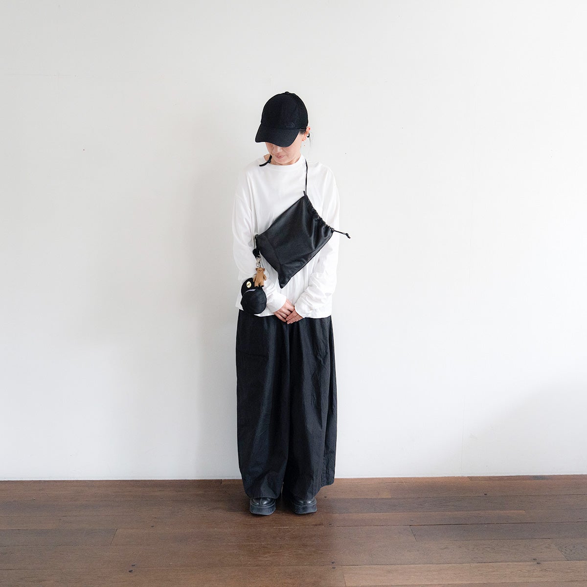 WITH fog linen work・ miiThaaii ケサ ショルダーバッグ
