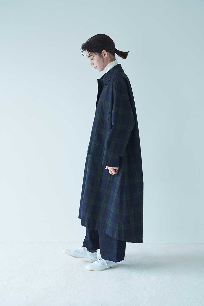 ほぼ日 +a Vネックコート V-neck coat 予約商品] HIGH-NECK WRAP COAT [2025A/W] – LITHIUM ONLINE STORE