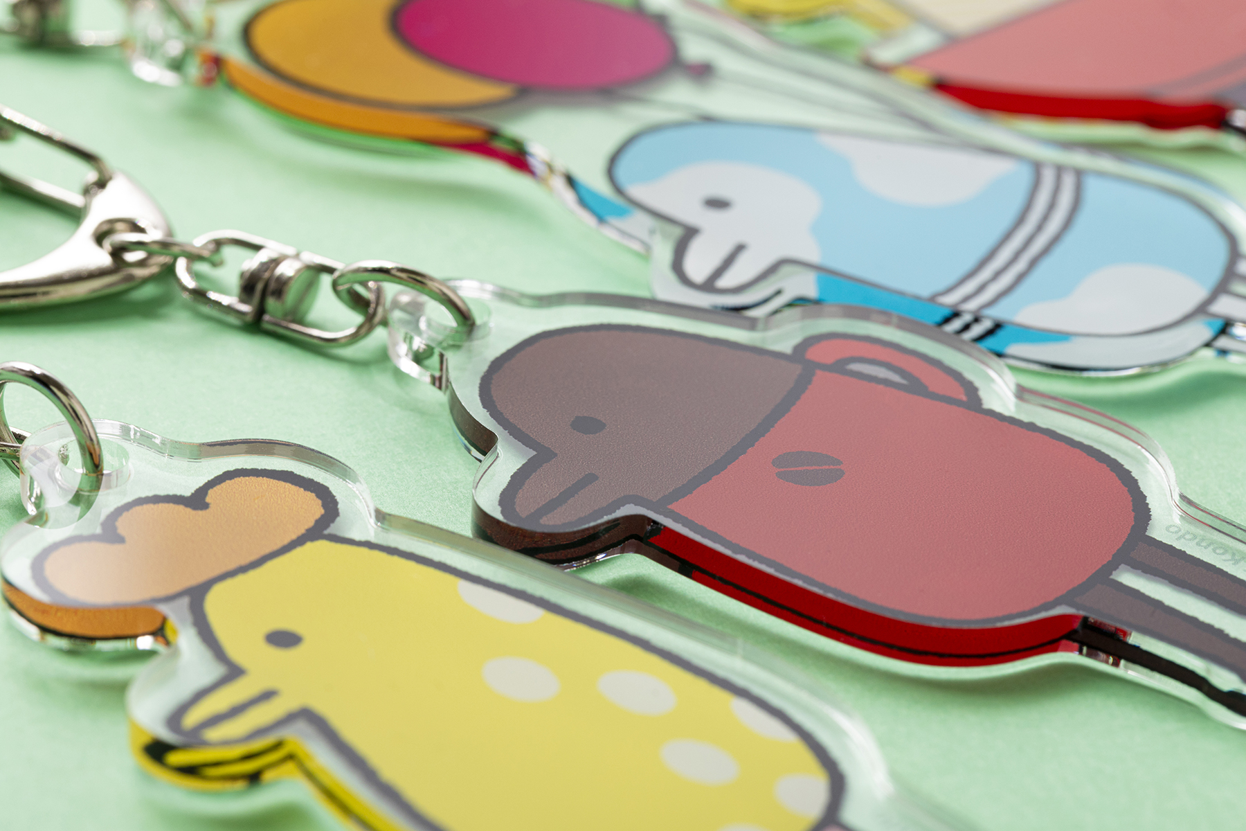 アクリルキーホルダー - ほぼトリドリバラエティストア - ほぼ日刊