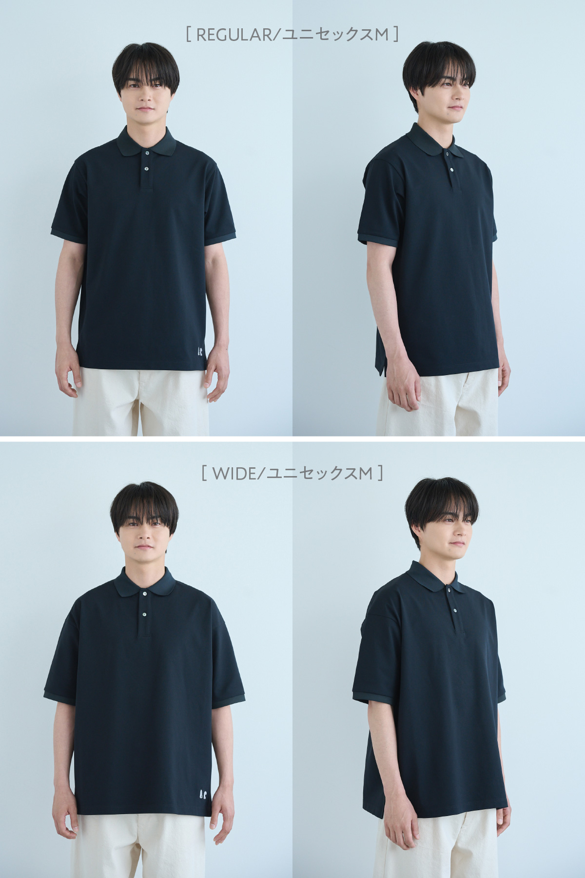 ほぼ日　ファーストポロ ネイビー 半袖 ほぼ日 ファーストポロ ネイビー 半袖 ほぼ日 ファーストポロ ネイビー