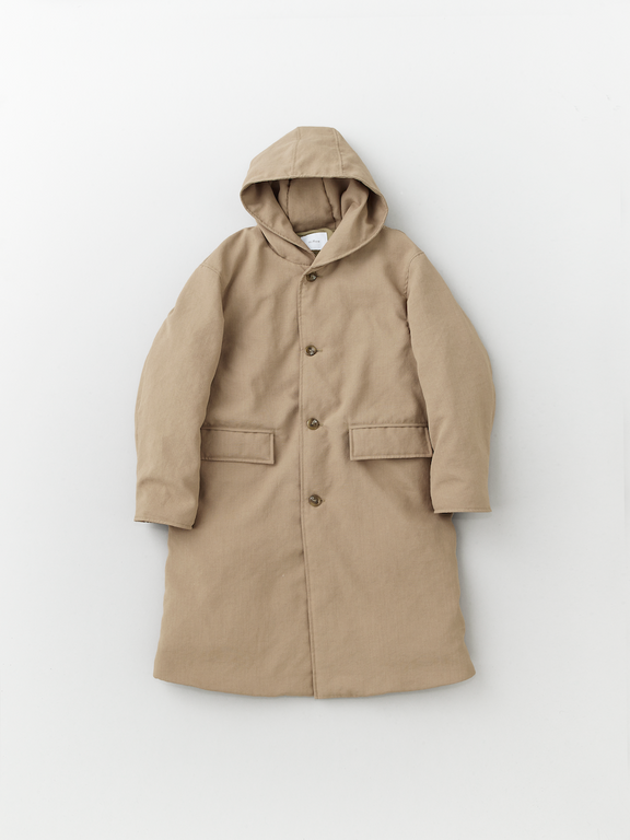 ほぼ日 +a Vネックコート V-neck coat