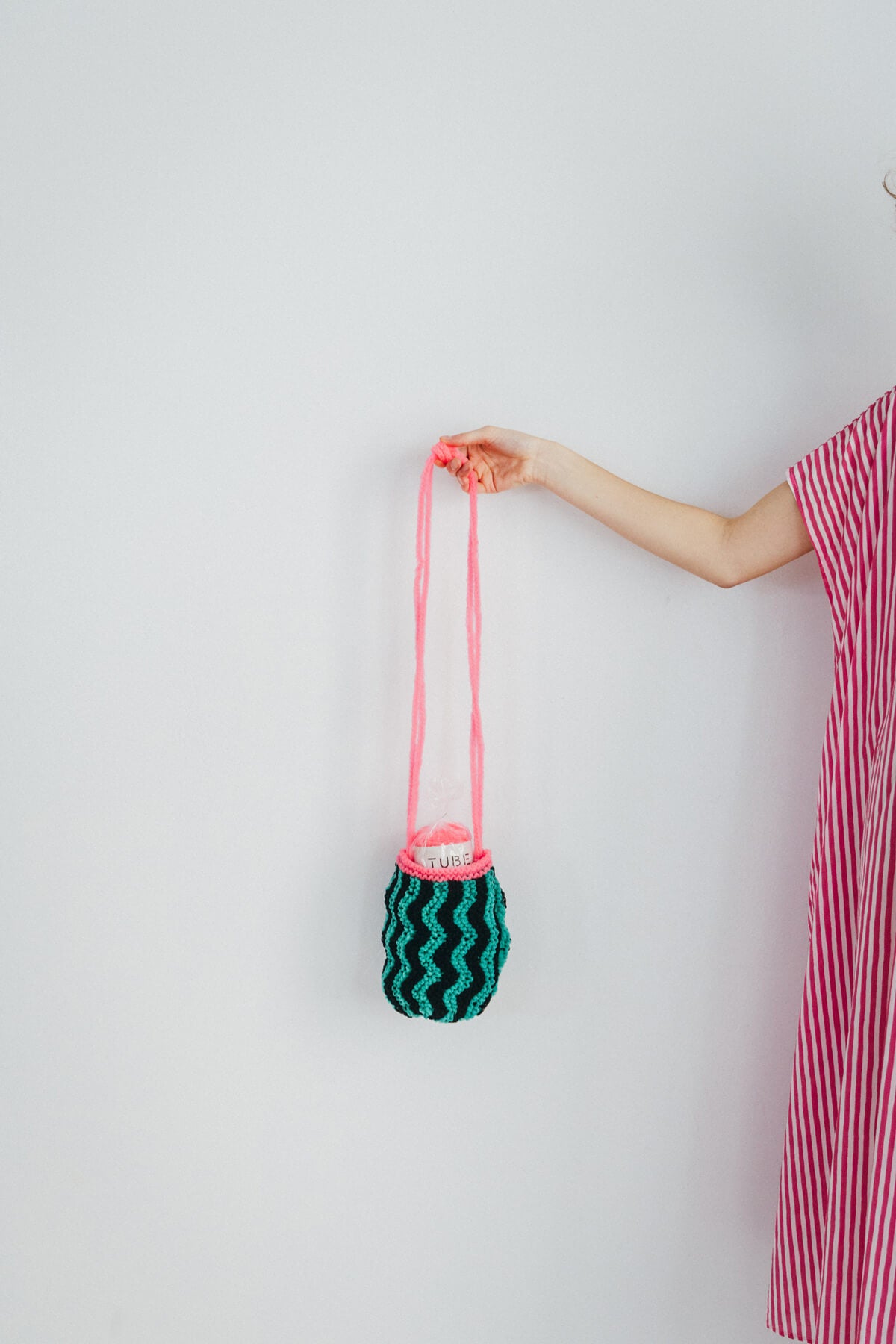 すいかとメロンのポシェット（キットとパターン） | Miknits 2026 - ほぼ日