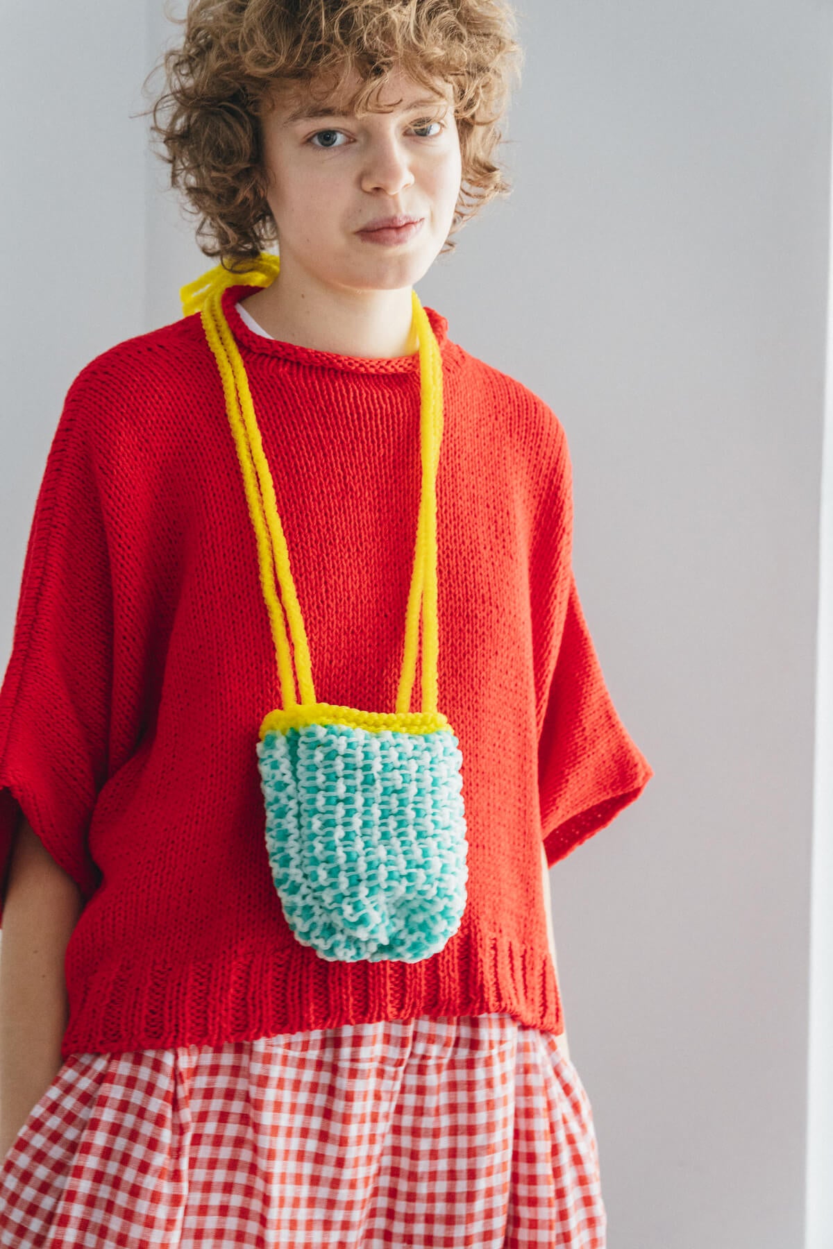 すいかとメロンのポシェット（キットとパターン） | Miknits 2026 - ほぼ日