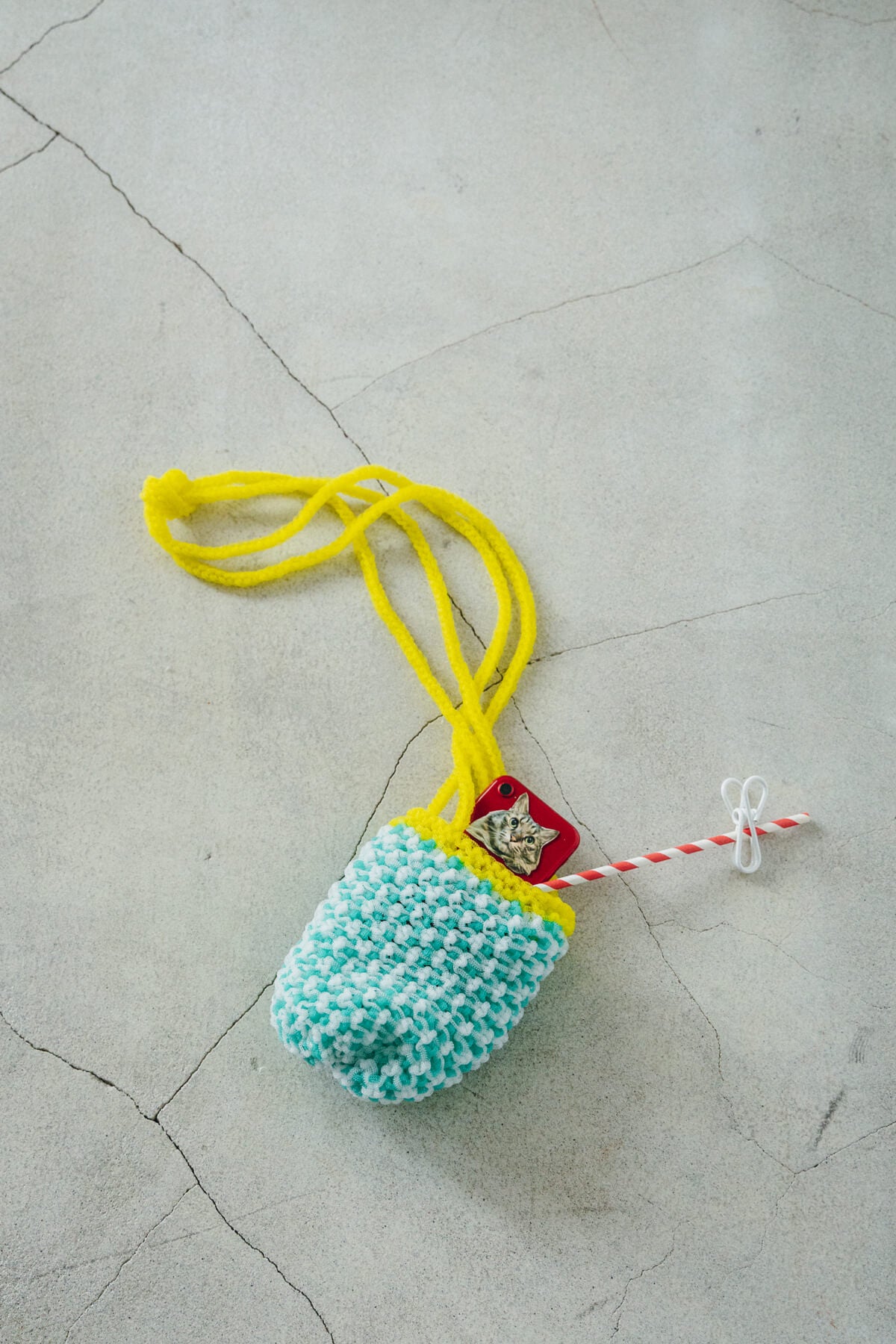 すいかとメロンのポシェット（キットとパターン） | Miknits 2026 - ほぼ日