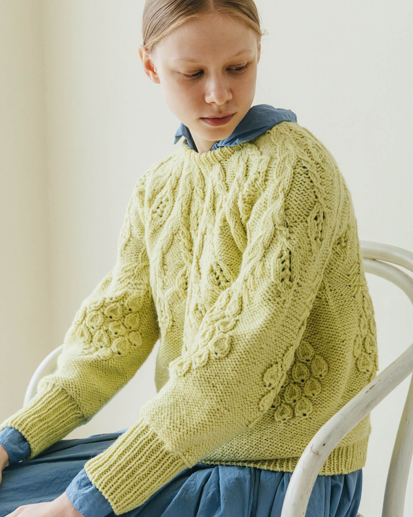 ami ニットポロ　2025 spring セール】【2025 AW】襟付きポロニットカーディガン（カーディガン