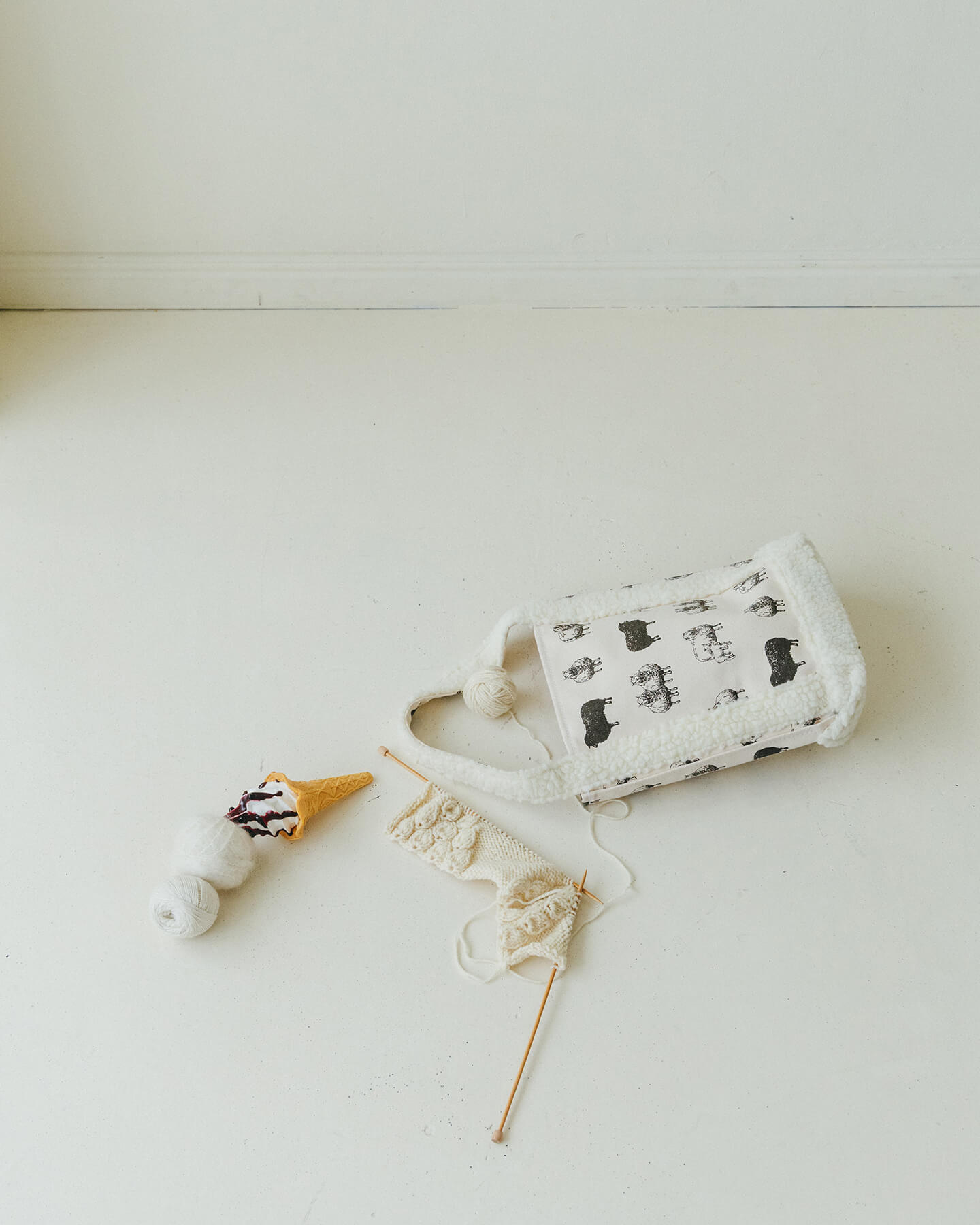 BAGUETTE TOTE / BRANCH TOTE FOR KNITTERS | Miknits 2025 - ほぼ日