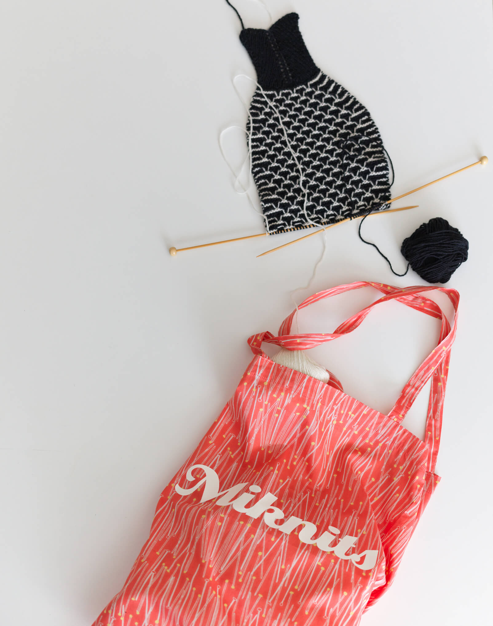 Miknits Amibariプロジェクトバッグ | Miknits 2025 - ほぼ日