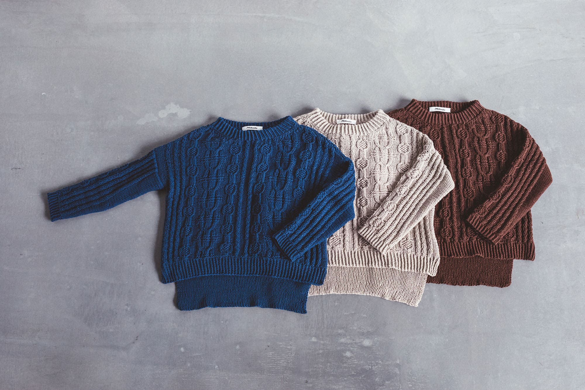 サマーニットのパターン | Miknits 2025 - ほぼ日