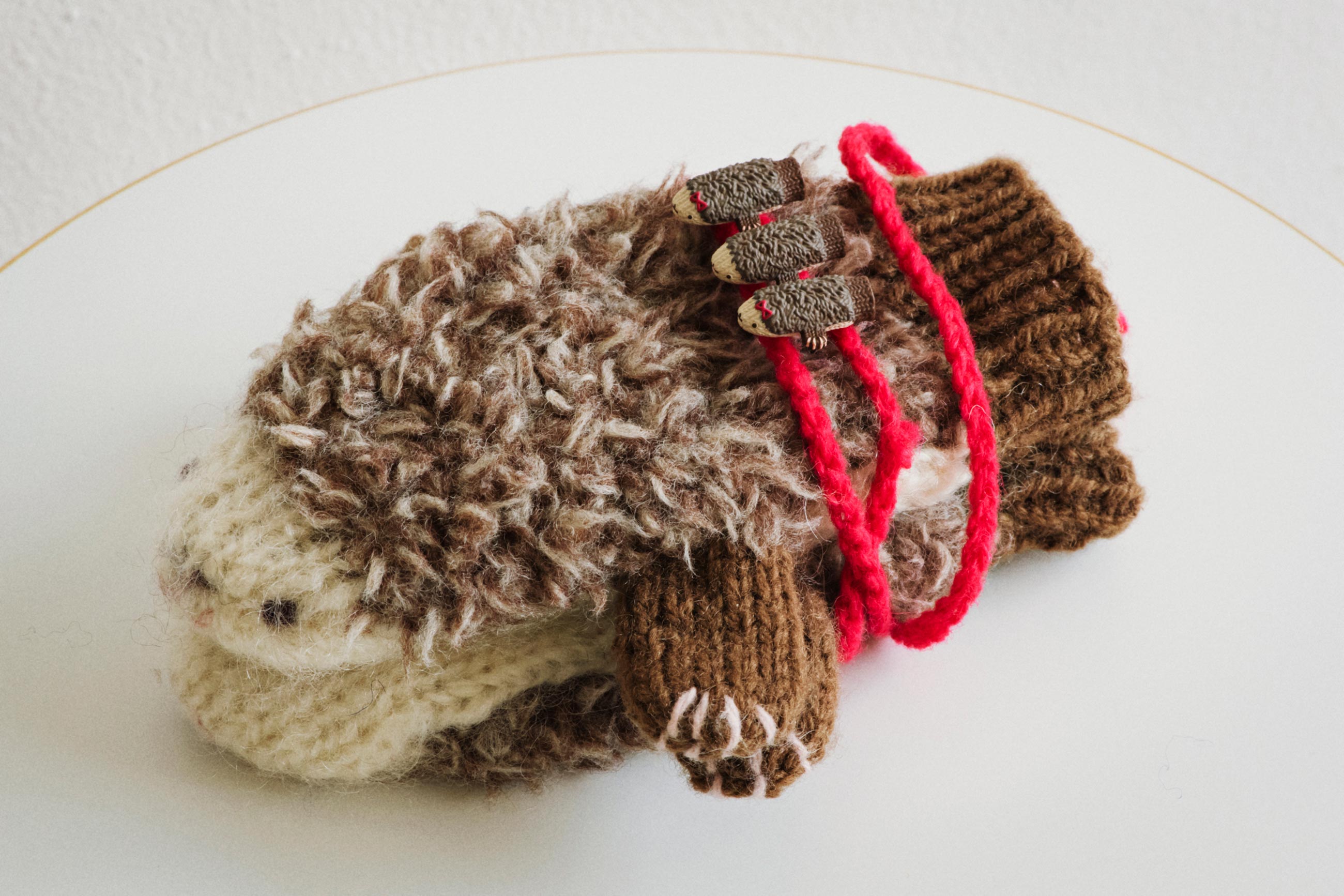 ハリネズミミトン ハリネズミミトン （Mariko's Hedgehog Mitten ハリネズミの