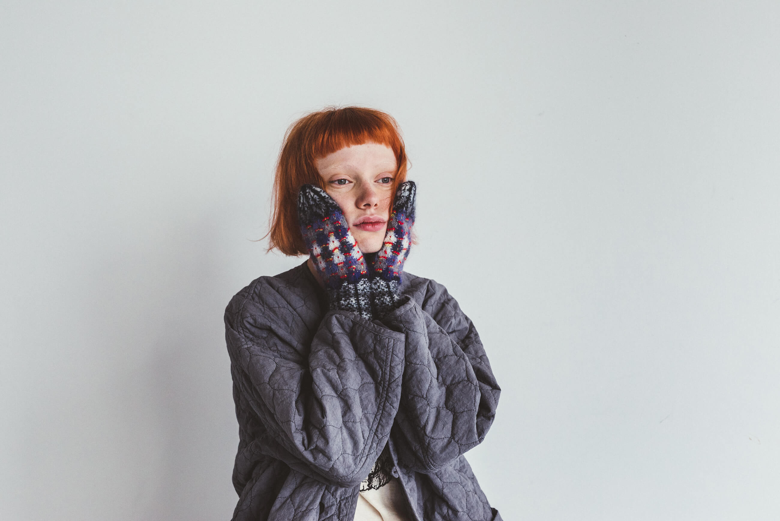 新品】is-370201-24/SAGA/ニッティングミンク 新品】is-370201-24/SAGA