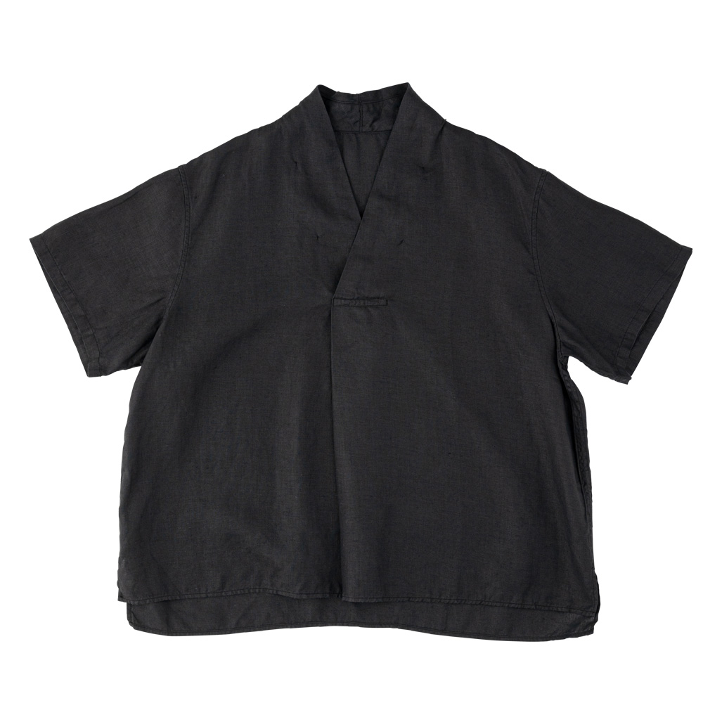 yoliプルオーバーシャツ　pullover shirts ナチュラル　ヘンプ yoliプルオーバーシャツ pullover shirts ナチュラル ヘンプ