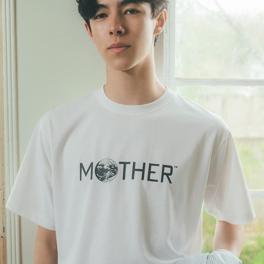 新品未使用未開封 マザー2 MOTHER2 ロゴ Tシャツ L 白 DRY Tシャツ - ほぼ日MOTHERプロジェクト - ほぼ日