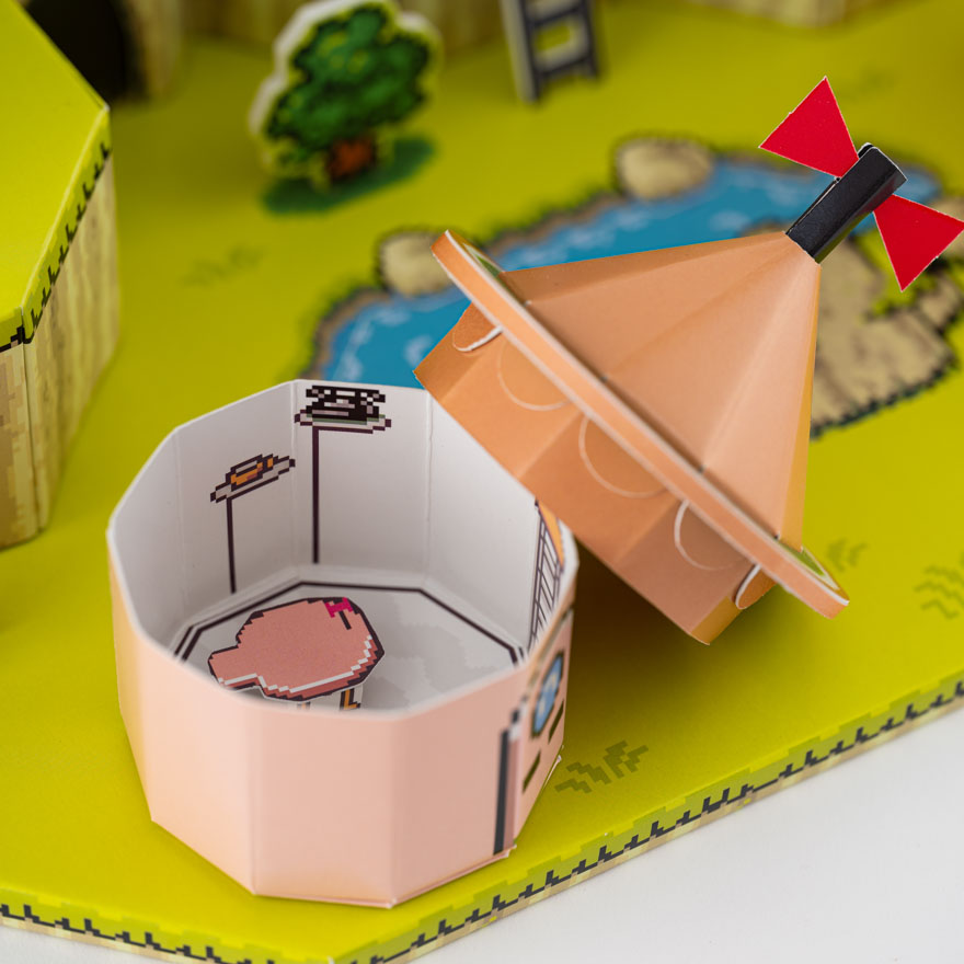 MOTHER2 ペーパークラフト - ほぼ日MOTHERプロジェクト - ほぼ日