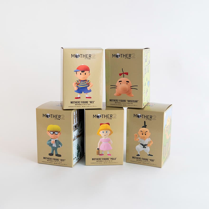 GOLDBOXシリーズ『MOTHER2』フィギュア5体セット - ほぼ日