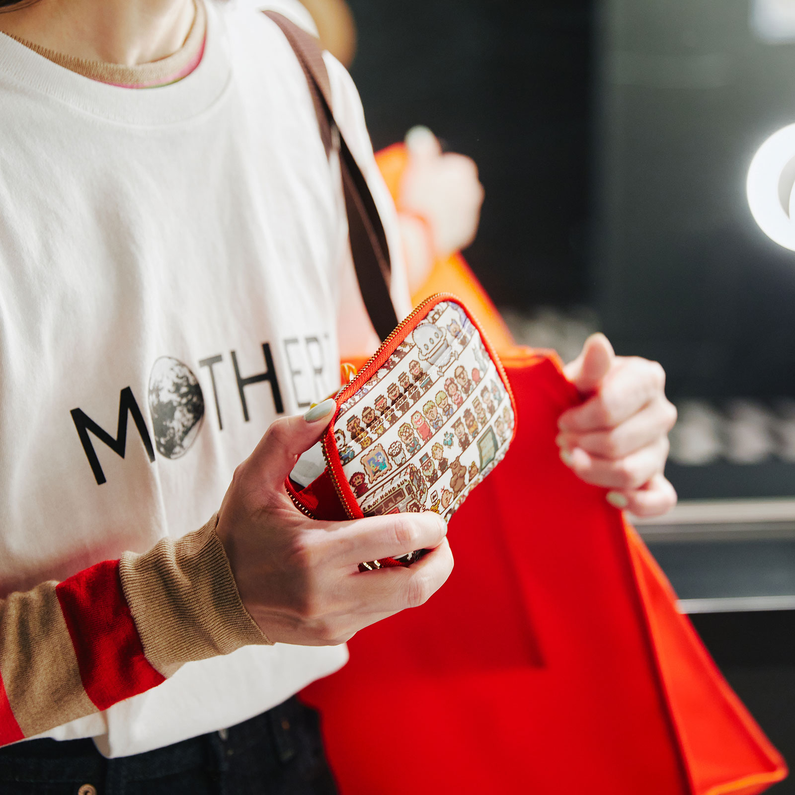 ほぼ日　ほぼ日ストア　MOTHER2 NEW ERA® ポーチキーホルダー　2種 ほぼ日 ほぼ日ストア MOTHER2 NEW ERA® ポーチキーホルダー 2種