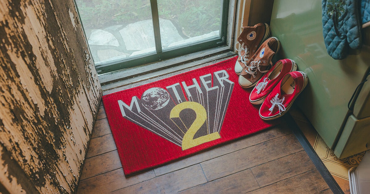 ラグマット MOTHER2ロゴ - ほぼ日MOTHERプロジェクト - ほぼ日