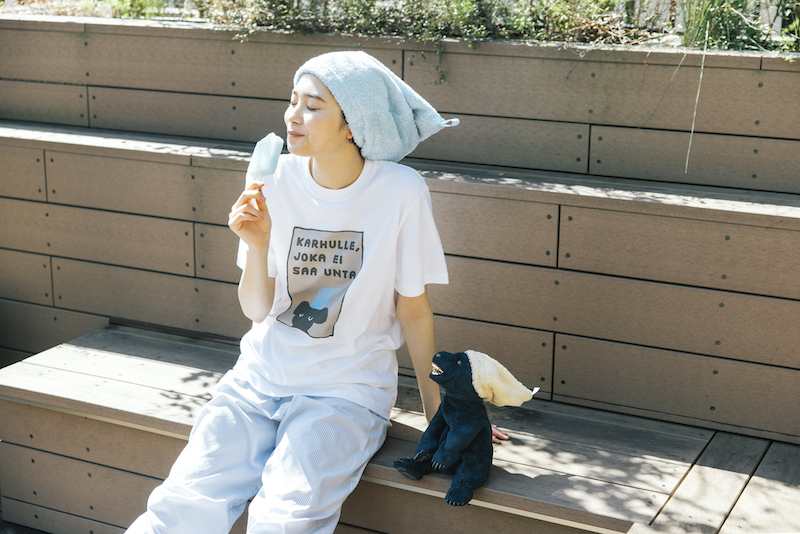 くまもかわくタオルキャップ ｜通販｜ねむれないくまのために