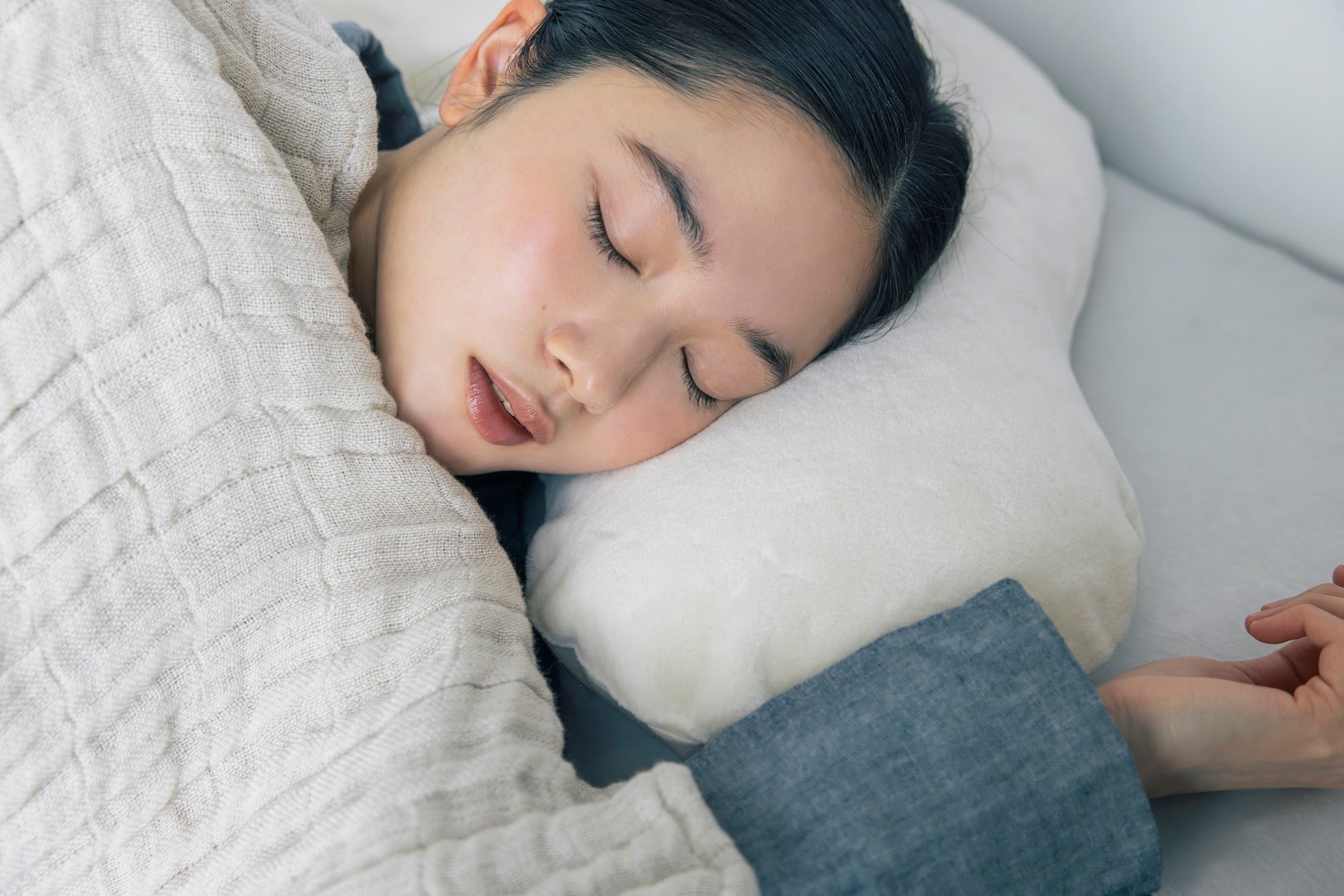 くまのさかだちまくら（オーガニック綿毛布カバー）| 寝具の通販