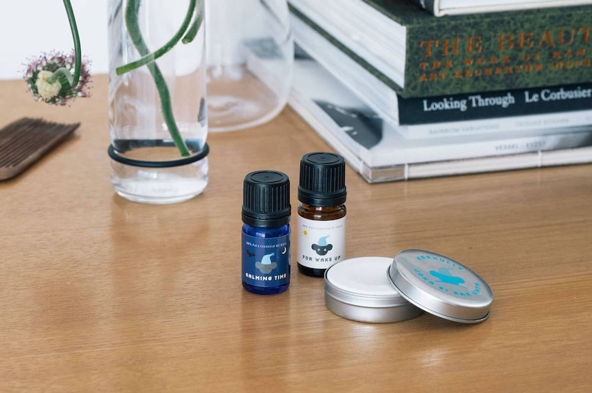 aroma＋ねむれないくまのために おはようとおやすみのアロマ