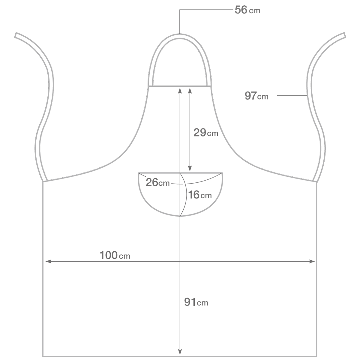 なかしましほのOYATSUな店 - OYATSUエプロン